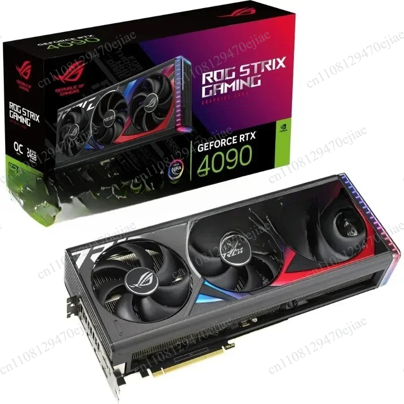 Graphics Card 24Gb Gddr6X - Kartu Grafis Gaming ASUS ROG Strix