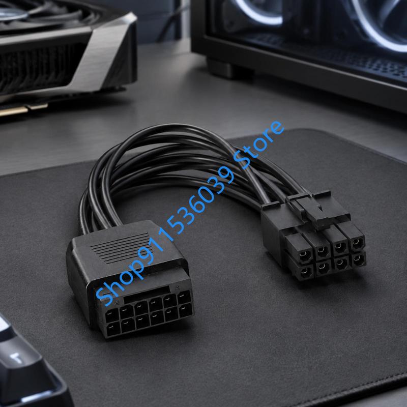 Dual 8Pin To 16Pin 12Vhpwr Cable - 45BB 12 + 4pin 12VHPWR Port