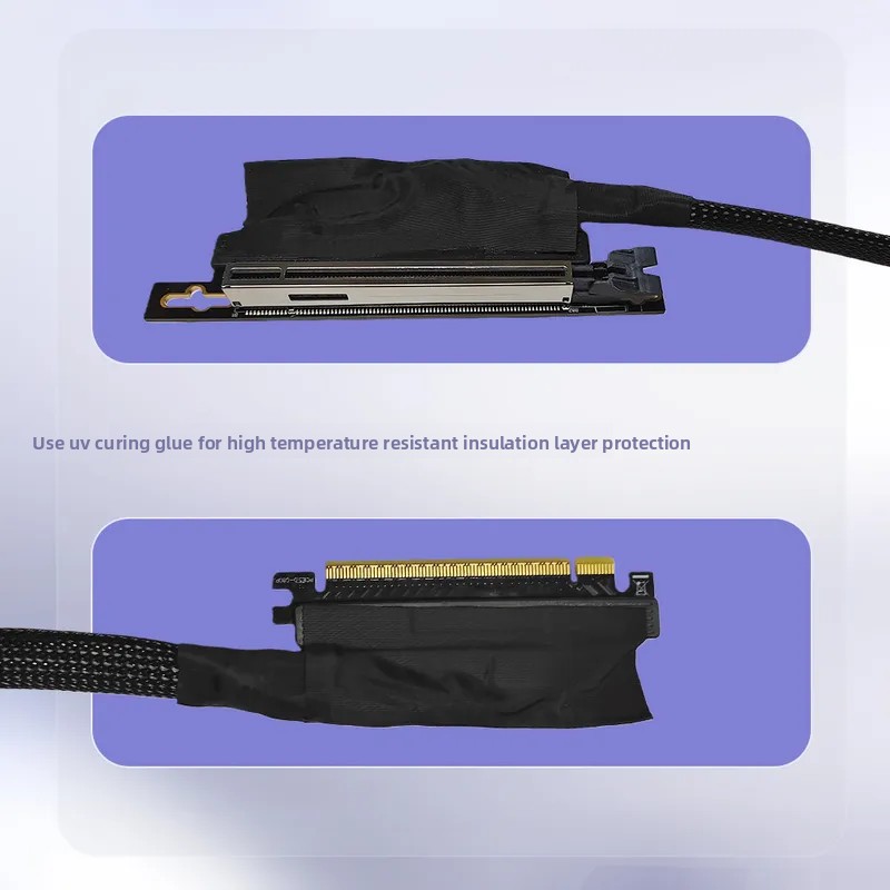 Kabel Ekstensi Kartu Grafis PC - Pcie 5.0 Gpu Riser Cable ulasan dan harga