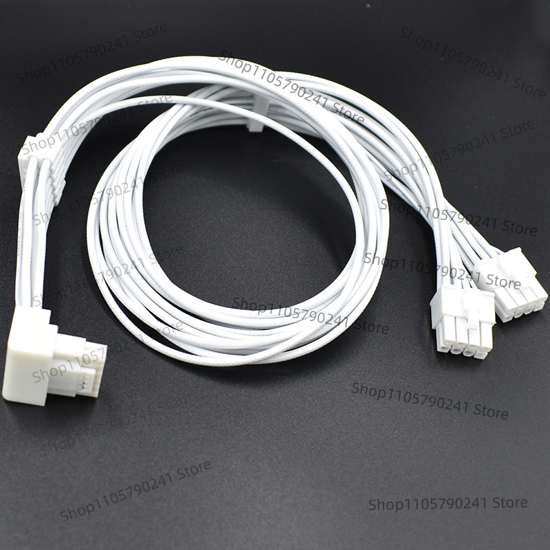 Kabel Pola Anyaman Putih 16AWG - Dual 8Pin To 16Pin 12Vhpwr Cable ulasan dan harga